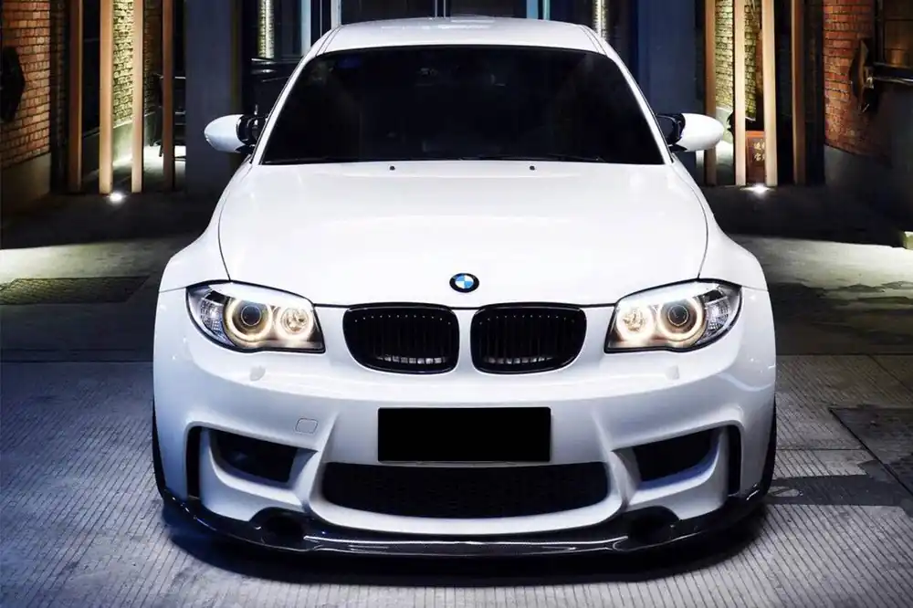 Carbonado 2008-2013 BMW E82 E88 1M RZ Style Carbon FIber Front Lip