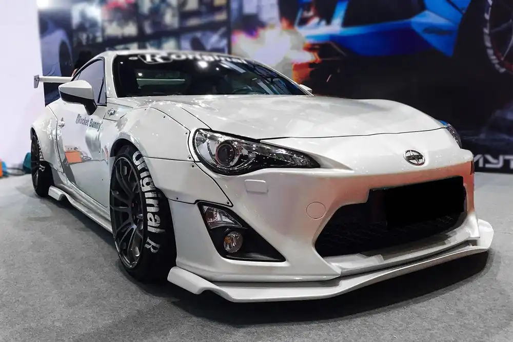 Carbonado 2012-2016 Scion FRS & Toyota GT86 RBY1 Style Carbon Fiber Front Lip
