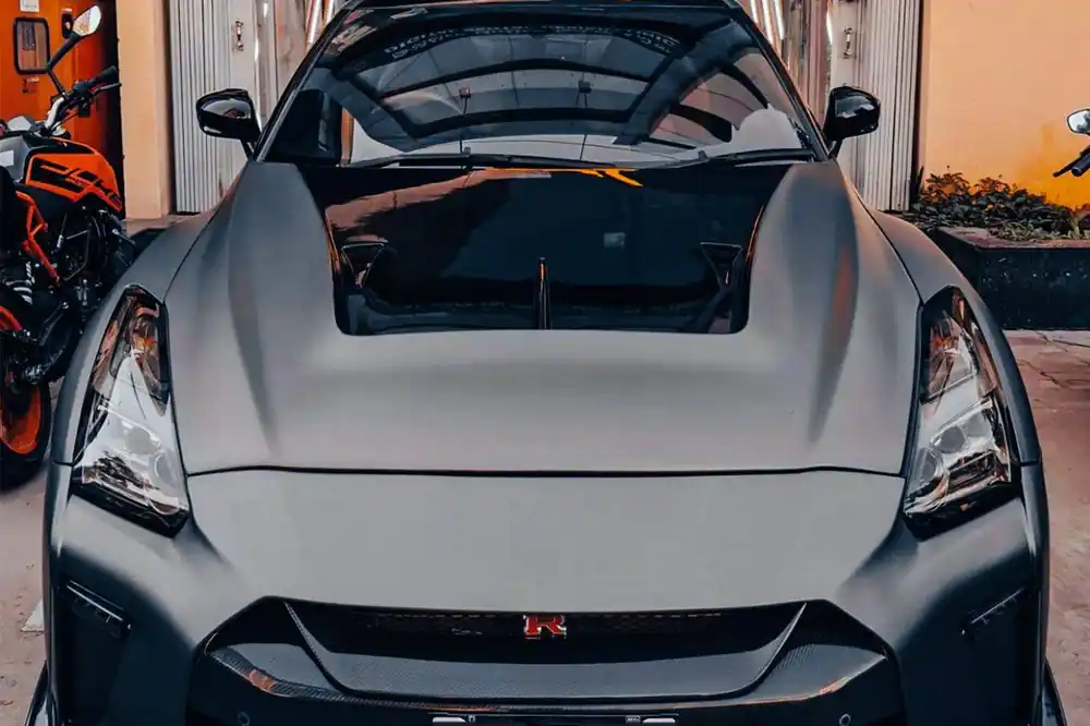 Carbonado 2009-2016 Nissan GTR R35 CBA DBA LII Style Carbon Fiber Hood