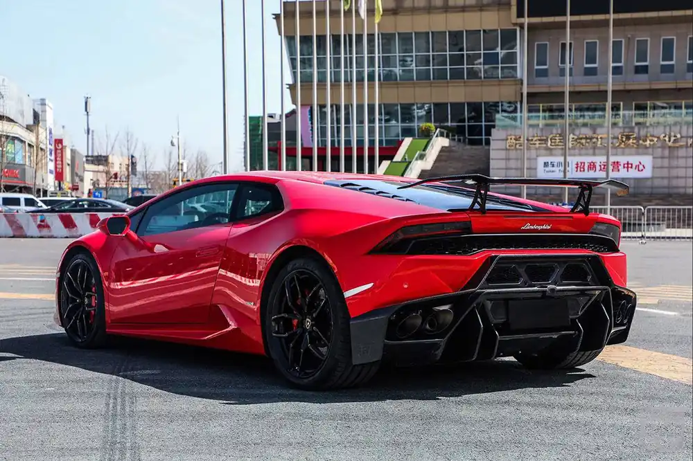 Carbonado 2015-2020 Lamborghini Huracan LP610 LP580 VRS Style Rear Bumper