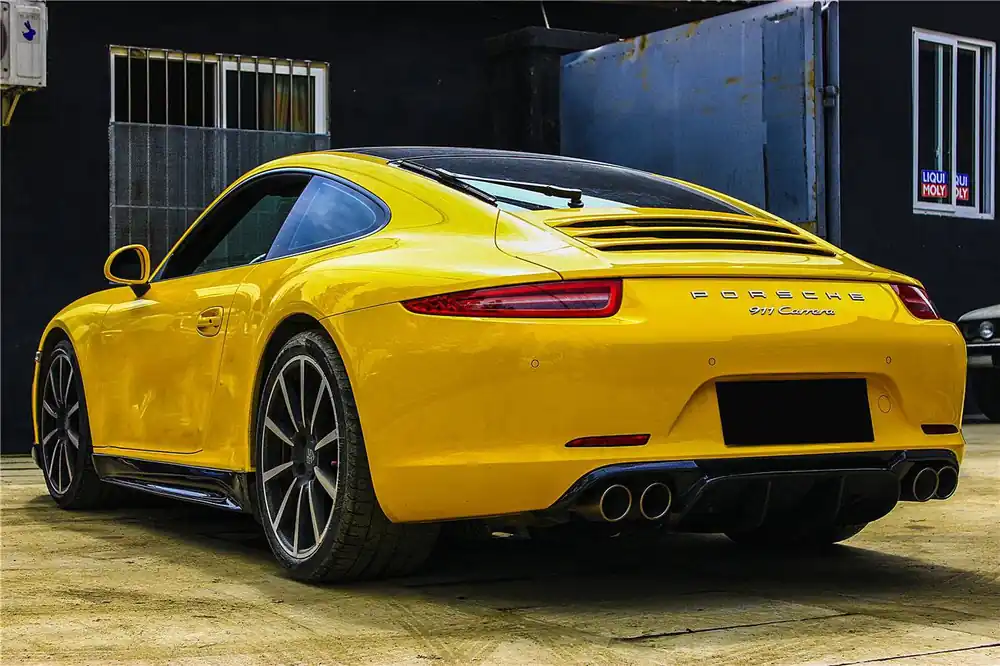 Carbonado 2012-2015 Porsche 911 991.1 Carrera S 4S VRS Style Carbon Fiber Rear Diffuser