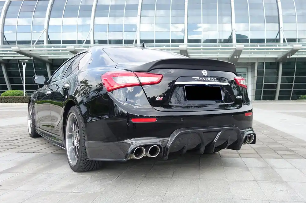 Carbonado 2014-2017 Maserati Ghibli EPC Style Rear Lip