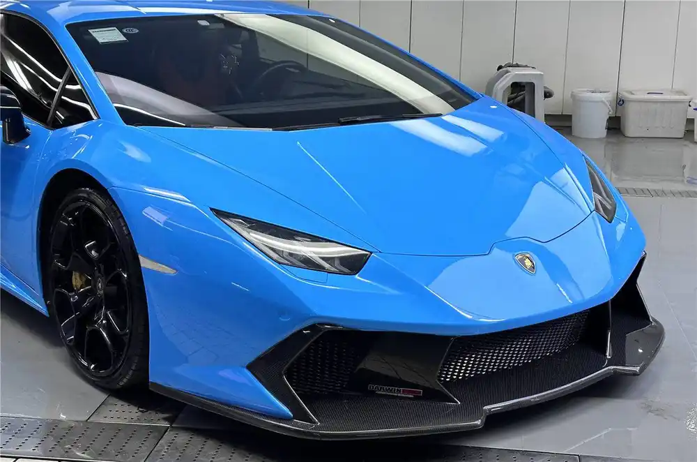 Carbonado 2015-2025 Lamborghini Huracan LP610 LP580 Evo Tecnica VRS Style Front Bumper