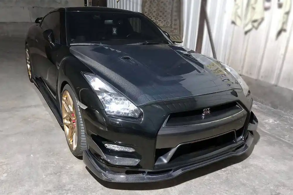 Carbonado 2008-2016 Nissan GTR R35 CBA DBA BSE2 Style Carbon Fiber Hood