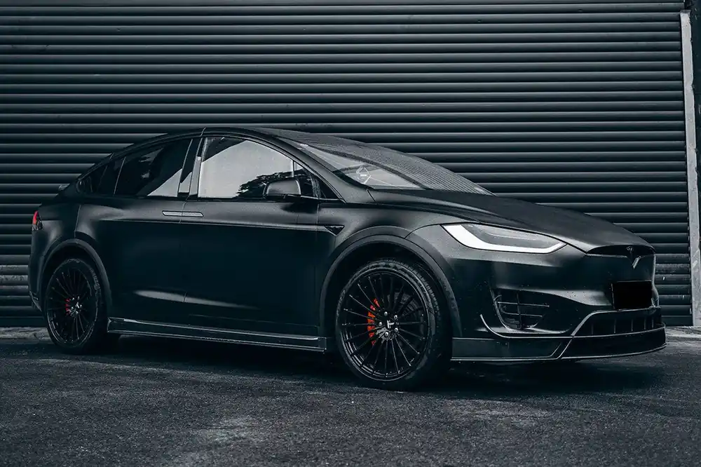 Carbonado 2016-2021 Tesla Model X SUV RZS Style Carbon Fiber Full Kit