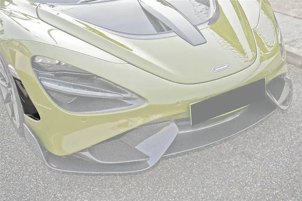 Carbonado 2017-2022 McLaren 720S Carbon Fiber Front Bumper Side Air Vents Replacement