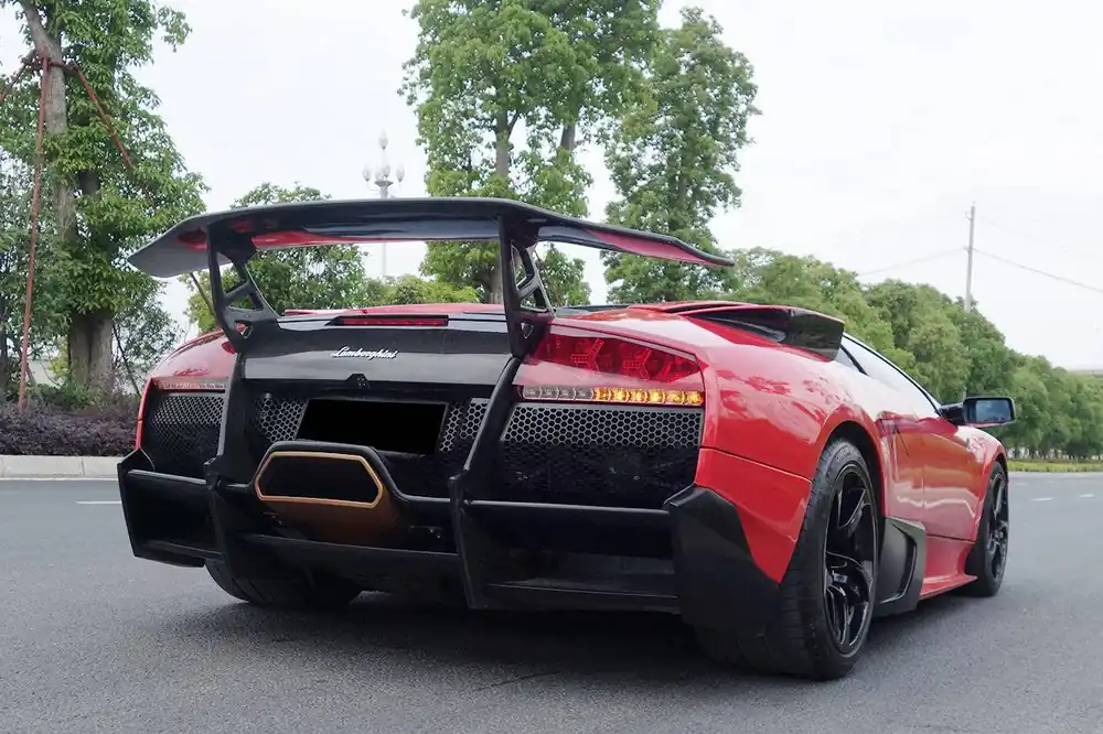 Carbonado SV Style Rear Bumper Wing | 2001-2010 Lamborghini Murcielago