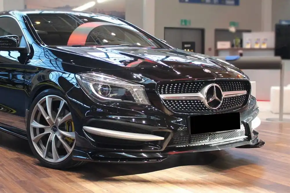 Carbonado 2014-2016 Mercedes Benz W117 CLA Sport CLA45 AMG PA Style Front Lip