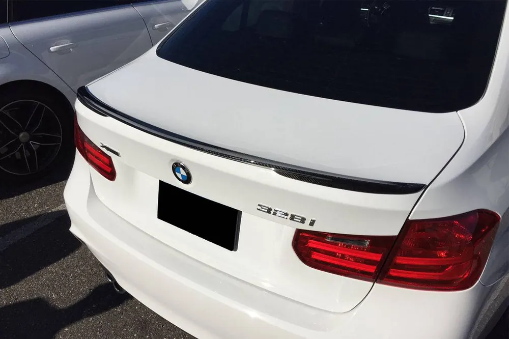 Carbonado 2013-2019 BMW 3 Series F30 MP Style Carbon Fiber Trunk Spoiler