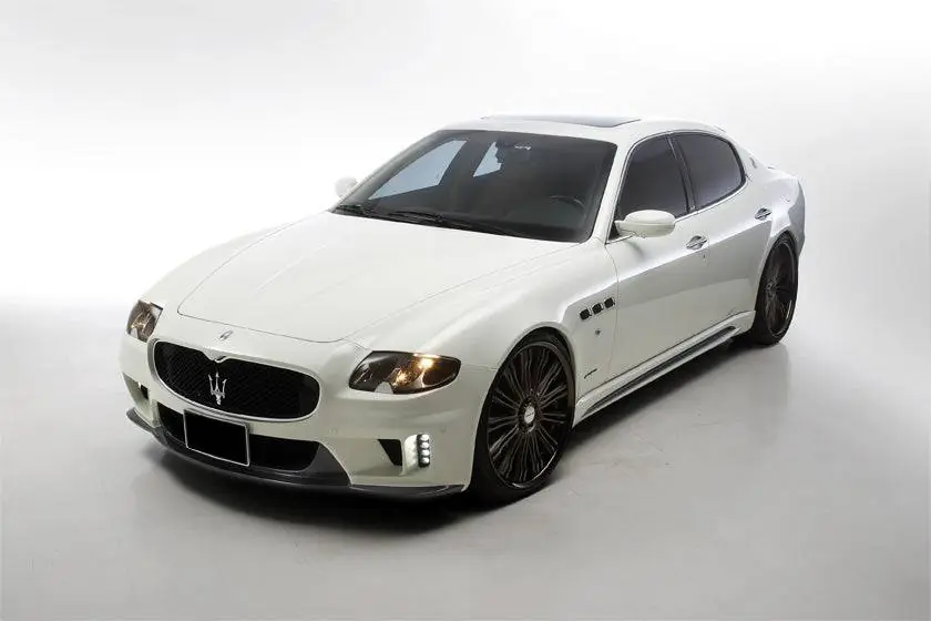 Carbonado W Style Front Bumper | 2005-2008 Maserati Quattroporte