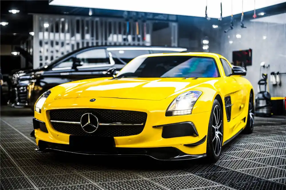 Carbonado 2010-2015 Mercedes Benz W197 SLS AMG BKSS Style Front Bumper
