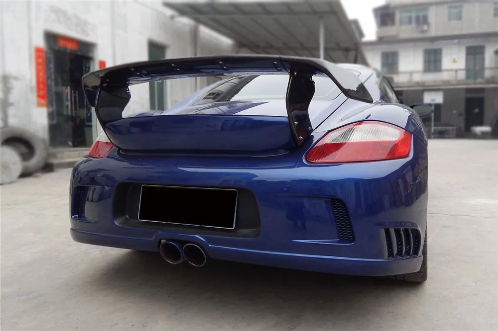 Carbonado 2005-2008 Porsche Cayman 987 TA Style Rear Bumper