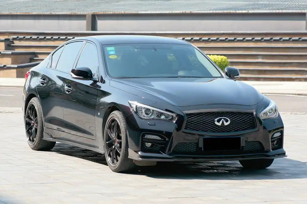 Carbonado 2014-2017 Infiniti Q50 Sedan SN Style Front Lip