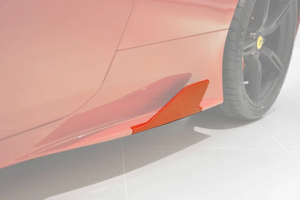 Carbonado 2010-2015 Ferrari 458 Speciale OE Style Carbon Fiber Side Skirt Canard