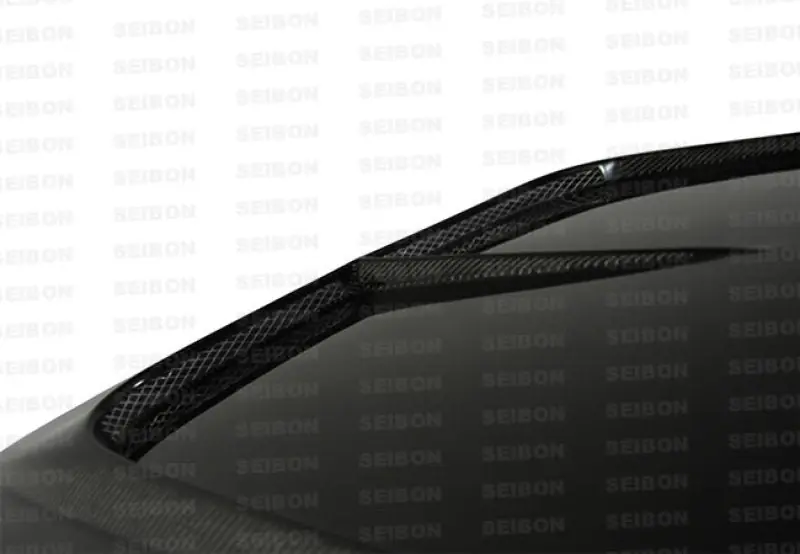 Seibon 97-98 Nissan Skyline TT-Style Carbon Fiber Hood (SEIHD9798NSR33S-TT)