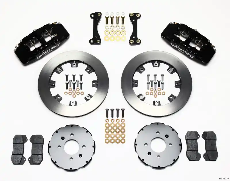 Wilwood Dynapro 6 Front Hat Kit 12.19in 90-99 Civic w/240 mm Disc (WIL140-10736)