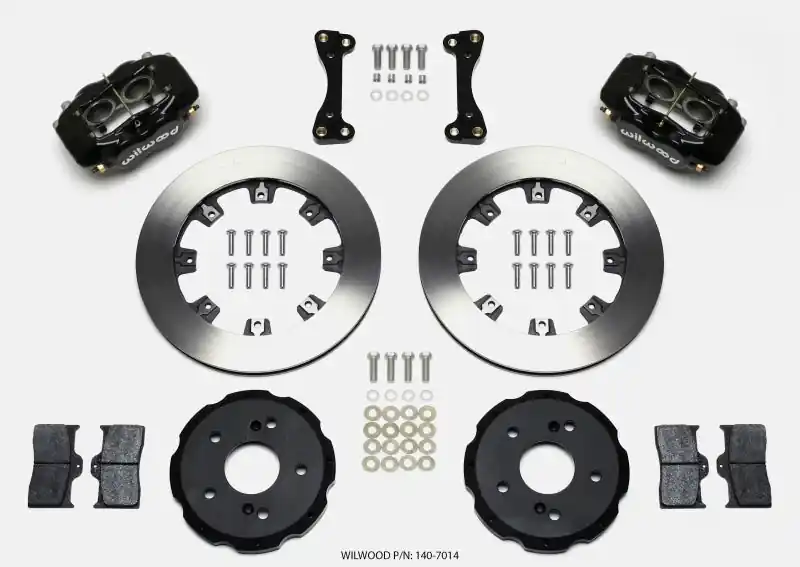 Wilwood Forged Dynalite Front Hat Kit 12.19in 02-06 Acura RSX-5 Lug (WIL140-7014)