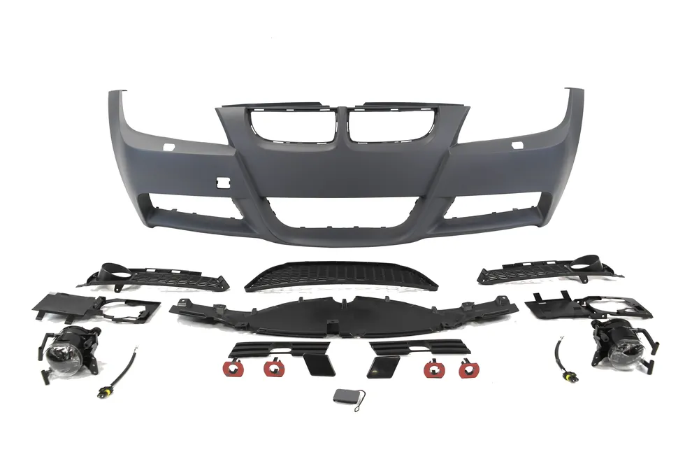 Innovative Motorsports 06-11 BMW E90/E91 M-SPORT Style Front Bumper W/ Fog Lamps
