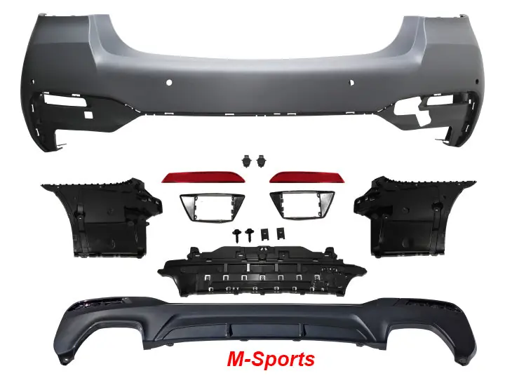 Innovative Motorsports 2021-2023 BMW G30 LCI Rear Bumper W/ PDC Covers