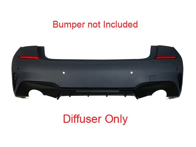 Innovative Motorsports 2019-2022 BMW PRE-LCI G20 M-Performance Style Rear Diffuser