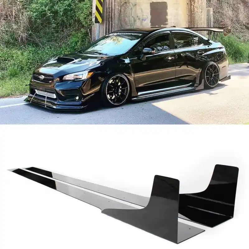 Aeroflow Dynamics Side Skirt Extension V3 | 2015-2021 Subaru WRX/STI