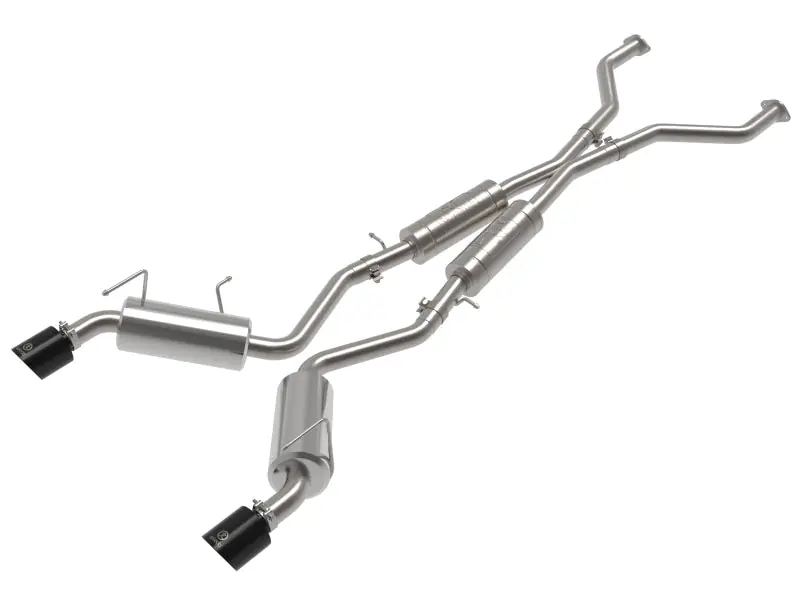afe Takeda Cat-Back Exhaust System Nissan 370Z 09-20 V6-3.7L (AFE49-36139-B)