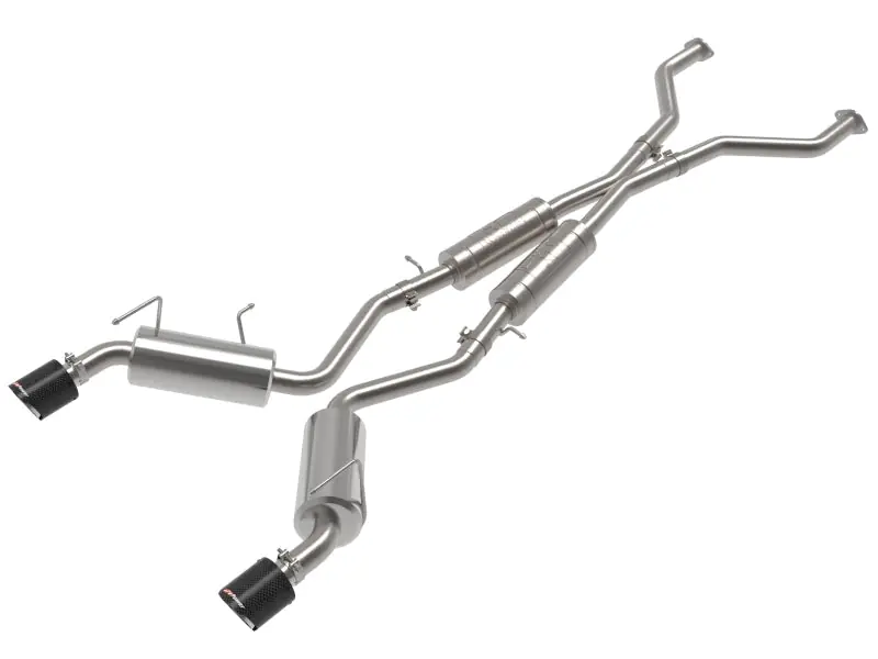 afe Takeda Cat-Back Exhaust System Nissan 370Z 09-20 V6-3.7L (AFE49-36139-C)