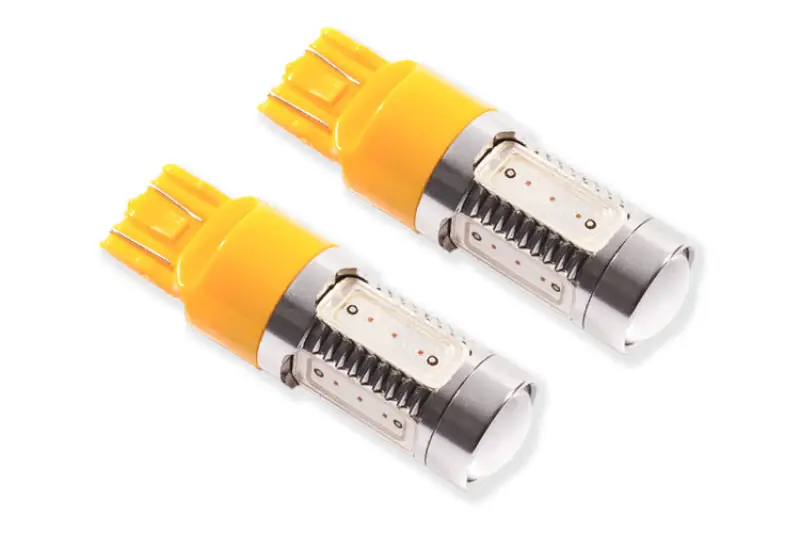 Diode Dynamics 7443 LED Bulb HP11 LED - Amber (Pair) (DIODD0107P)