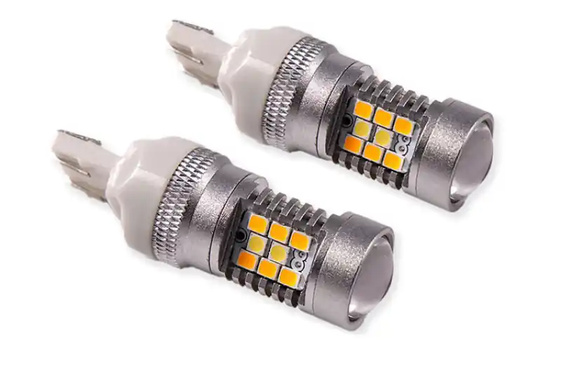 Diode Dynamics 7443 LED Bulb HP24 LED - Cool - White Switchback (Pair) (DIODD0110P)
