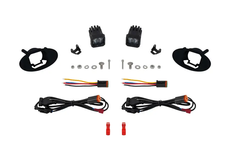 Diode Dynamics SSC1 Type MZ LED Fog Light Kit White SAE Fog (DIODD8445)