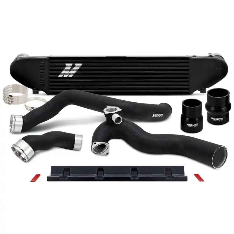 Mishimoto 2024+ Ford Mustang 2.3L EcoBoost Performance Intercooler Kit - Black/Black (MISMMINT-MUS4-24KBKBK)