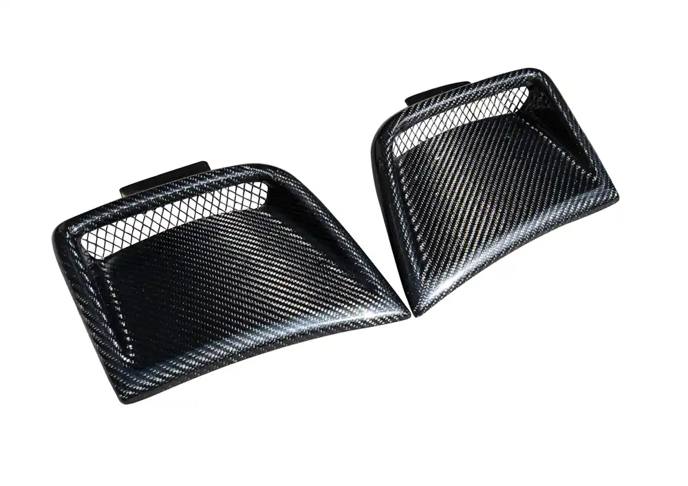 Rexpeed ST-Style Carbon Front Bumper Side Vents (08-11 WRX/STI Hatchback)