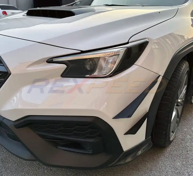Rexpeed Dry Carbon Front Canards (4-Piece Set) | 2022+ Subaru WRX VB