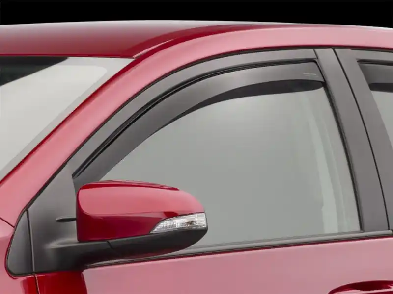 WeatherTech 22-25 Honda Civic Sedan (Incl. SI) / 23-25 Type R F&R Side Window Deflectors - Dark Tint (WET821045IM)