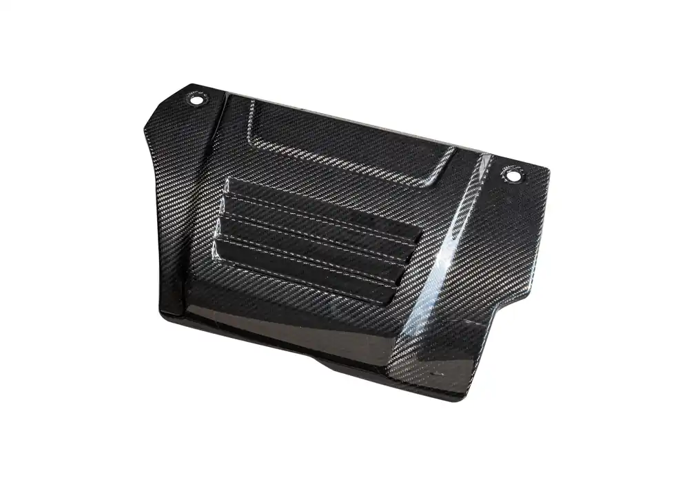 Rexpeed Dry Carbon Pulley Cover Full Replacement | 2022+ Subaru WRX VB