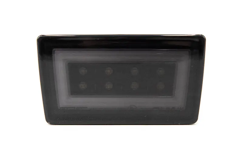 OLM F1 NB+R V2 (Smoke Lens, Gloss Black Base, White Bar) - 2015-2020 WRX / STI