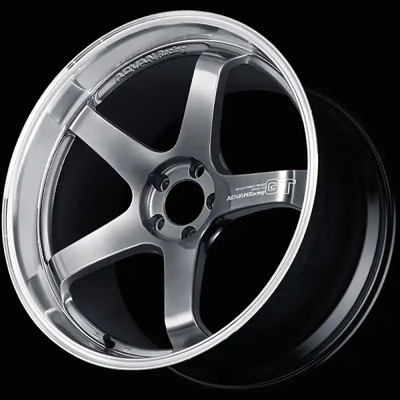 Advan GT Premium Version 20x12.0 / +20 ET / 5x114.3 / 73mm Bore / Machining and Hyper Platinum Black