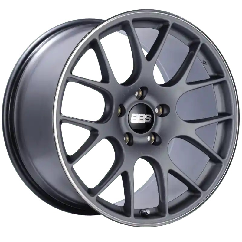 BBS CH-R 20x11.5 5x130 ET47 CB71.6 Satin Titanium Polished Rim Protector Wheel