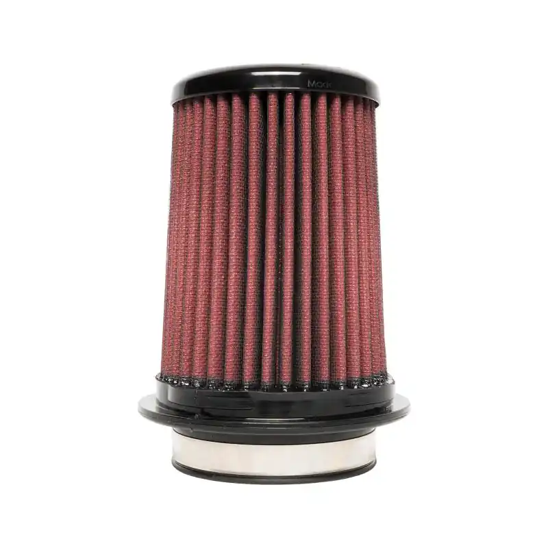 Injen 8-Layer Oiled Cotton Gauze Air Filter w/ Twist Lock - 3.5in ID / 5.5in Base / 6.3in H