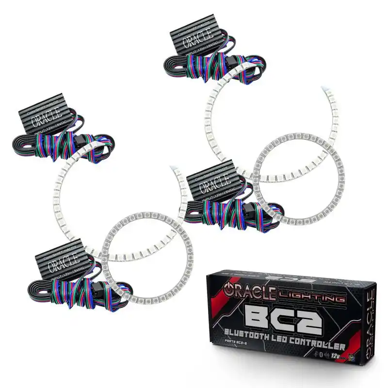Oracle Mazda 3 10-12 Halo Kit - ColorSHIFT w/ BC1 Controller