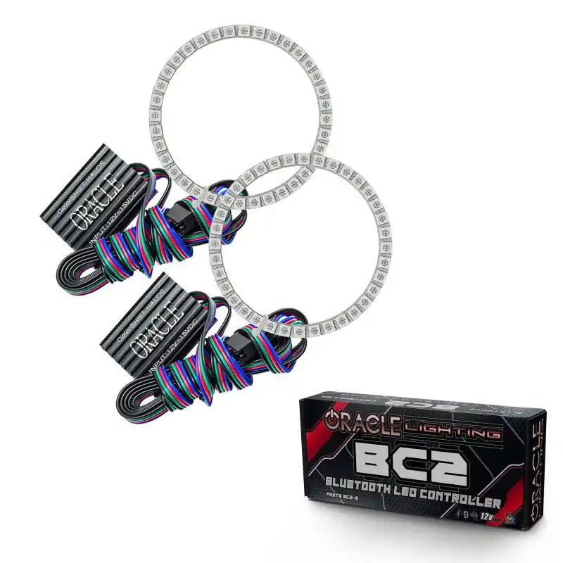 Oracle Nissan 350 Z 03-05 Halo Kit - ColorSHIFT w/ BC1 Controller