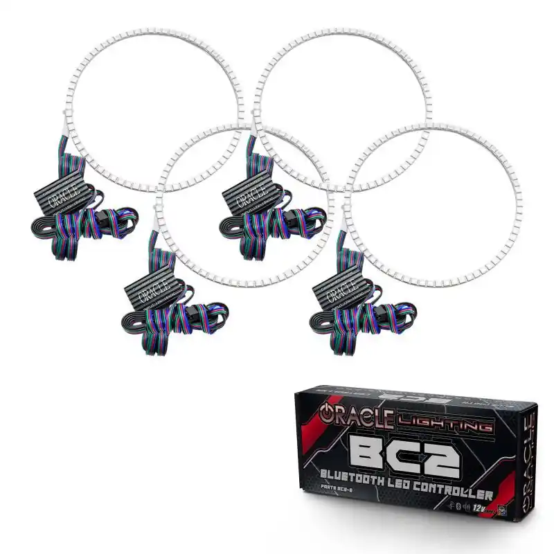 Oracle Nissan GT-R 09-13 Halo Kit - ColorSHIFT w/ BC1 Controller