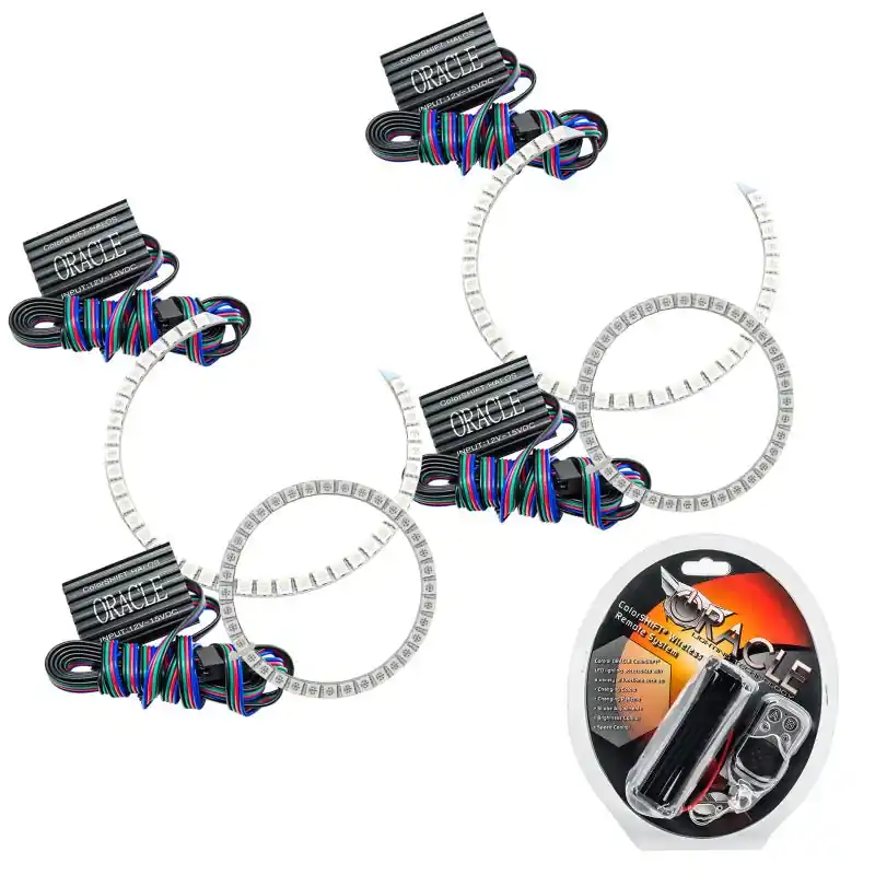 Oracle BMW 3 Series 06-11 Halo Kit - Projector - ColorSHIFT