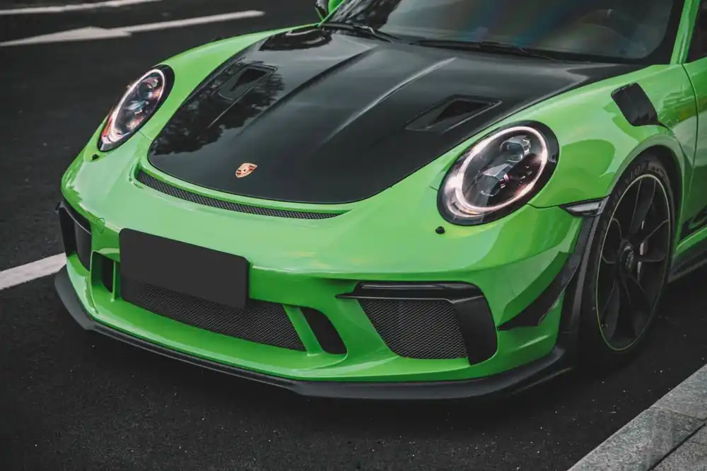 DarwinPRO 2015-2019 Porsche 911 991.2 GT3RS Only Autoclave Carbon Fiber Front lip DarwinPRO (OE)
