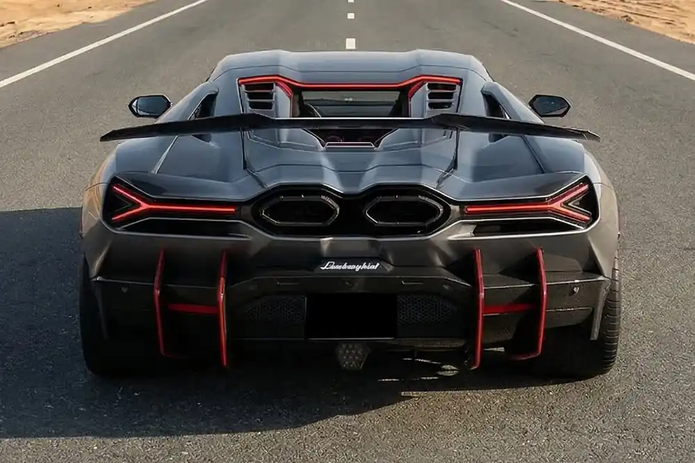 Carbonado Aero BK Style Autoclave Carbon Fiber Trunk Wing Spoiler | 2024-UP Lamborghini Revuelto