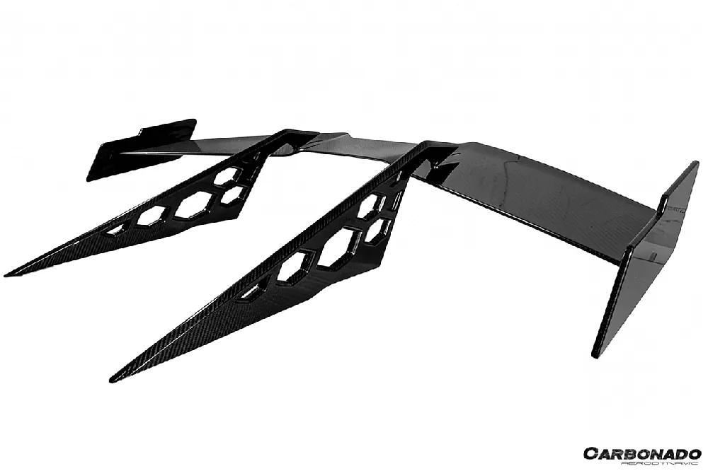 Carbonado Aero BKII Style Autoclave Carbon Fiber Trunk Wing Spoiler | 2024-UP Lamborghini Revuelto