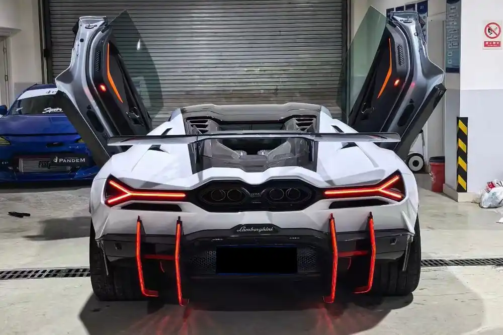 Carbonado Aero BK Style Autoclave Carbon Fiber Engine Hood | 2024-UP Lamborghini Revuelto