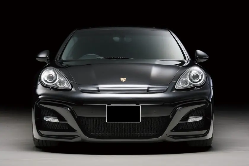 Carbonado Aero WD Style Front Bumper With LED Light | 2010-2013 Porsche Panamera 970.1