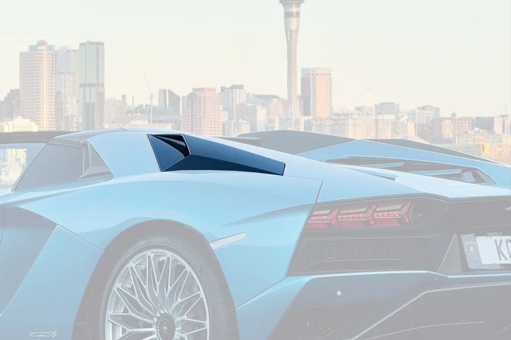 Carbonado Aero Autoclave Carbon Fiber Rear Side Scoops Carbonado Oem | 2017-2021 Lamborghini Aventador LP740 Roadster