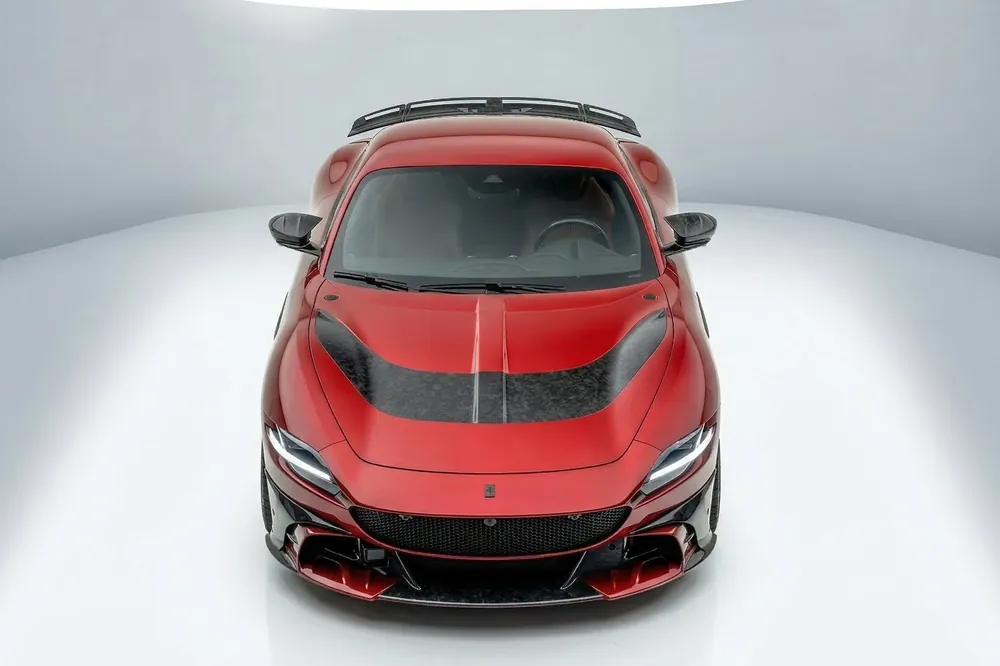 Carbonado Aero Msy Style Autoclave Carbon Fiber Hood | 2020-2026 Ferrari ROMA